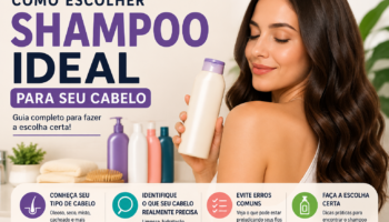 Como escolher o shampoo ideal para seu cabelo