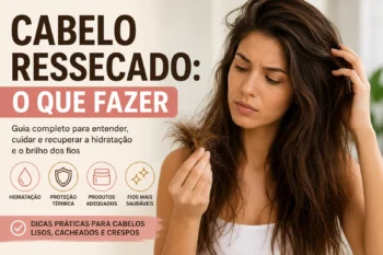 Cabelo ressecado: o que fazer para melhorar os fios