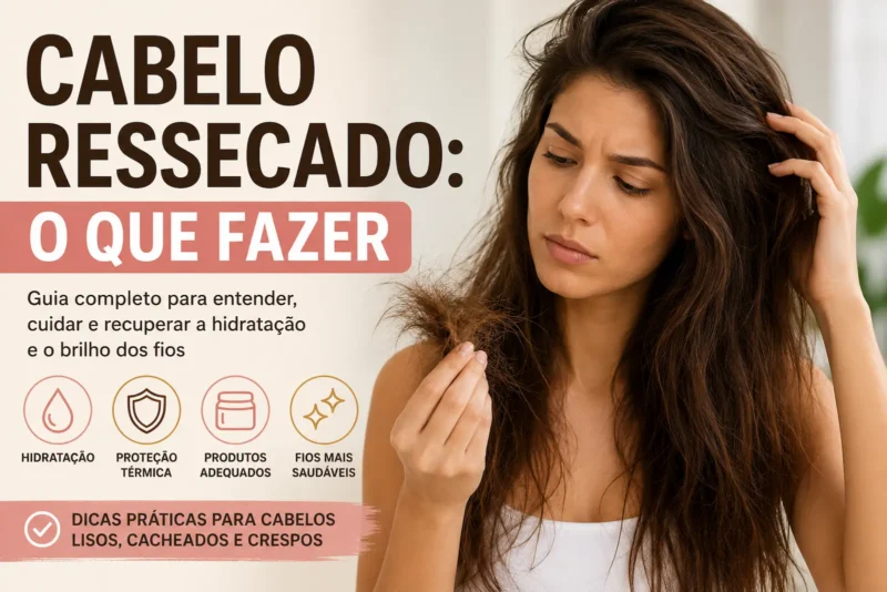 Cabelo ressecado: o que fazer para melhorar os fios