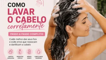 Como lavar o cabelo corretamente: passo a passo para cuidar melhor dos fios