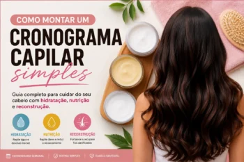 Cronograma Capilar Simples: Como Montar Passo a Passo