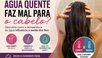 Água quente faz mal para o cabelo? Descubra como a temperatura influencia a saúde dos fios