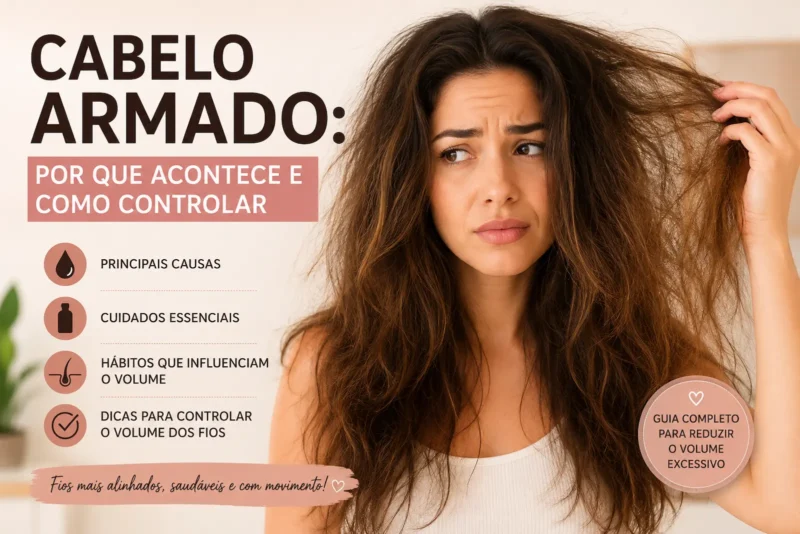 Cabelo armado: por que acontece e como controlar