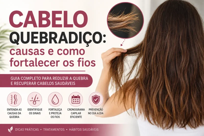 Cabelo quebradiço: causas e como fortalecer os fios