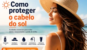 Como proteger o cabelo do sol: cuidados essenciais para evitar danos