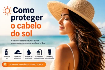 Como proteger o cabelo do sol: cuidados essenciais para evitar danos