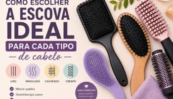 Como escolher a escova ideal para cada tipo de cabelo