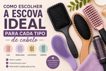 Como escolher a escova ideal para cada tipo de cabelo