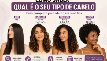 Como saber qual é o seu tipo de cabelo: guia para identificar seus fios