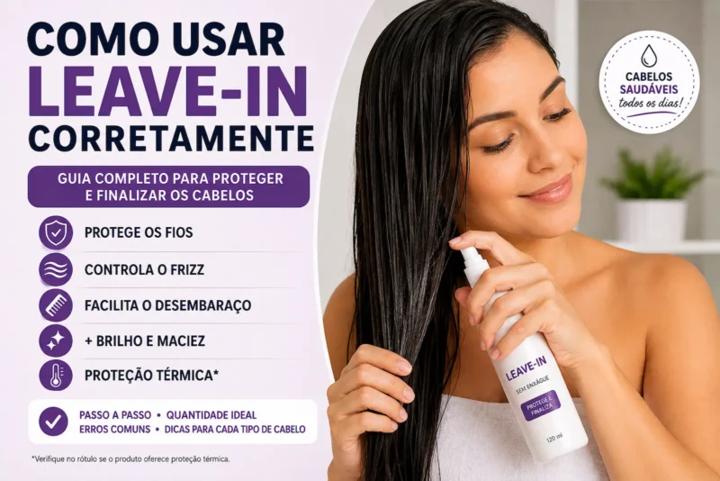 Como Usar Leave-in Corretamente: Guia Completo para os Cabelos