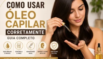 Como usar óleo capilar corretamente: guia completo para cabelos saudáveis e brilhantes