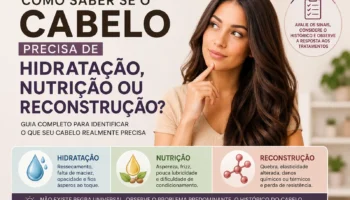 Como saber se o cabelo precisa de hidratação, nutrição ou reconstrução?