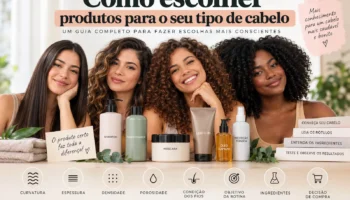 Como escolher produtos para o seu tipo de cabelo