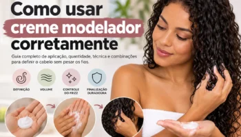 Como usar creme modelador corretamente