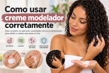 Como usar creme modelador corretamente