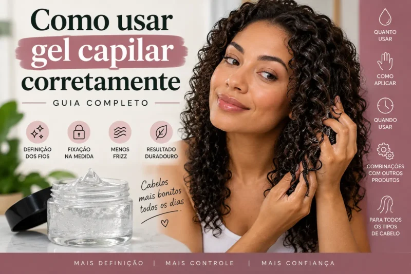 Como Usar Gel Capilar Corretamente: Guia Completo